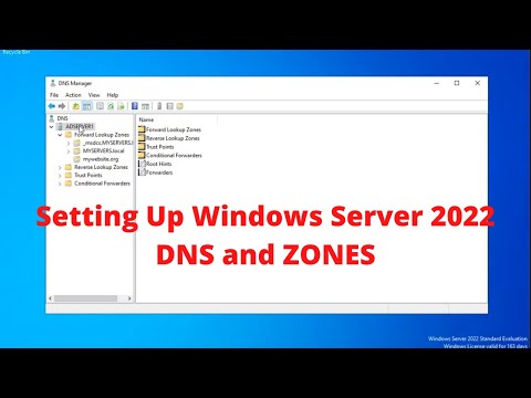 Windows Server 2022 Setting Up DNS