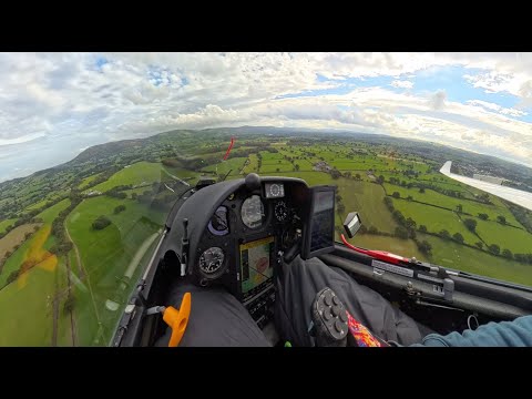 Landing at Denbigh in South East wave with a crosswind