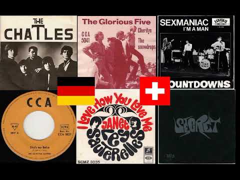 V a 60's  garage rock mixtape XVIII 60's (GERMANY & SWITZERLAND BEAT)