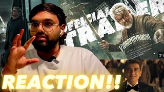 Vidaamuyarchi Trailer, Amazingly True to GENRE! ( REACTION!! )