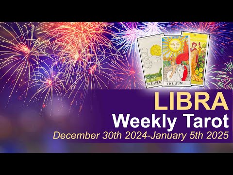 LIBRA Weekly Tarot Reading "THE WAY FORWARD OPENS UP" December 30 2024 - January 5 2025 #weeklytarot