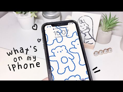 what’s on my iphone 11 🧸 | app i use ☁️✨