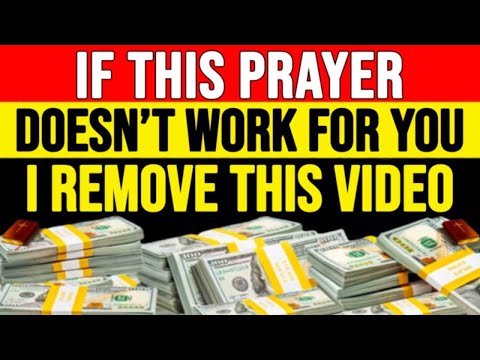 ⚜️ I CHALLENGE YOU 🌠 IF THIS PRAYER DOESN'T WORK FOR YOU TODAY 🙏 I WILL REMOVE THIS VIDEO! ❌