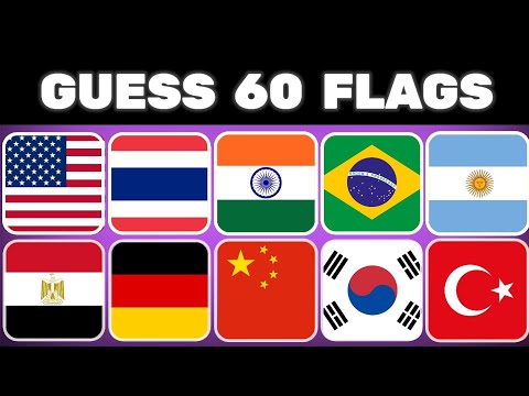 HOW MANY COUNTRIES CAN YOU GUESS? 🏴‍🌎FLAG QUIZ