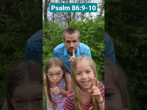 You Alone Are God! (Psalm 86:9-10) | Memory Verse Song and Motions for Kids