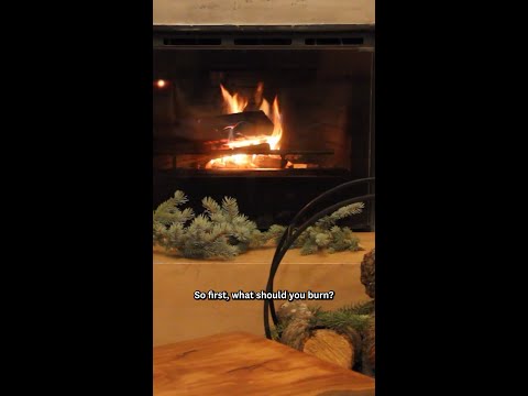 Fireplace tips for the holiday season #shorts #fireplace #chimney #protip