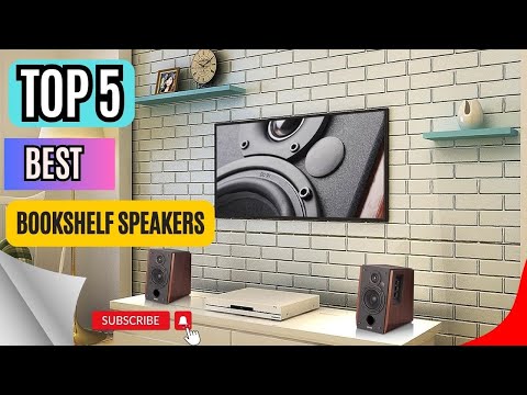 Top 5 Best Bookshelf Speakers || Bookshelf Speakers 2024