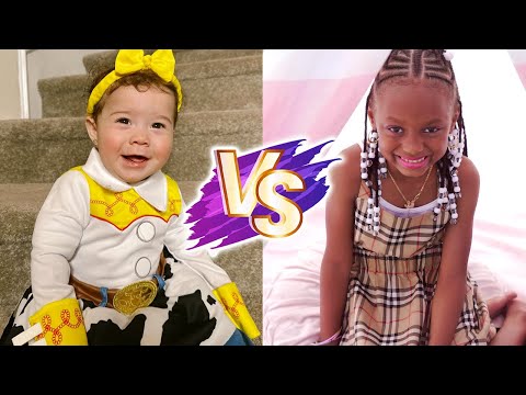 Layla Joy VS Zelyiana (thetrenchfamily) Natural Transformation 🌟 2024 | From 0 To Now