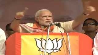 Shri Narendra Modi addresses rally in Khamgaon (Buldhana), Maharashtra: 07.10.2014