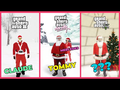 Evolution of "Christmas" in GTA games!