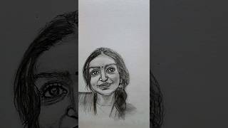 Girl pencil sketch drawing for beginners| #girlpencilsketch #trending #shorts