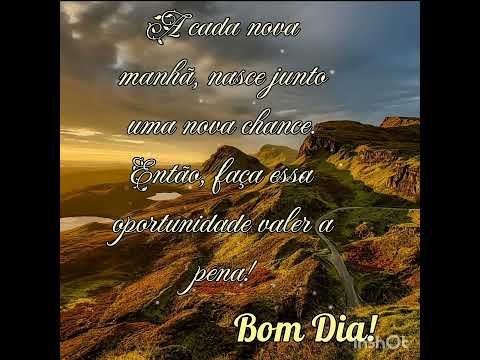 Mensagem de Bom Dia!