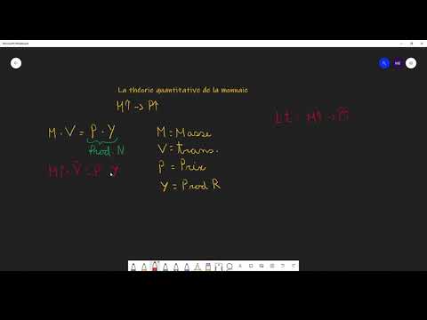 Macroéconomie : La théorie quantitative de la monnaie