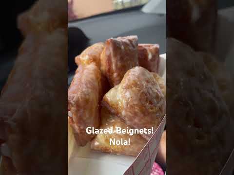 Glazed Beignets! #therollinggrill #shortvideo #neworleans