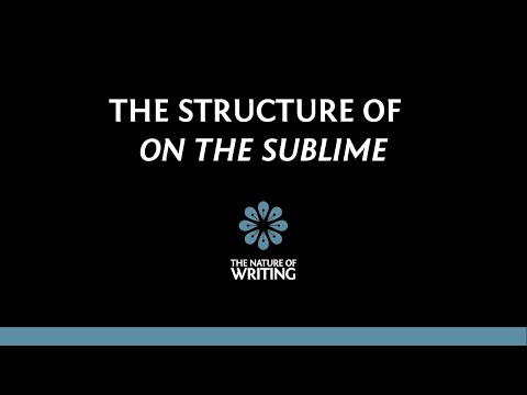 The Structure of Longinus' Essay On the Sublime