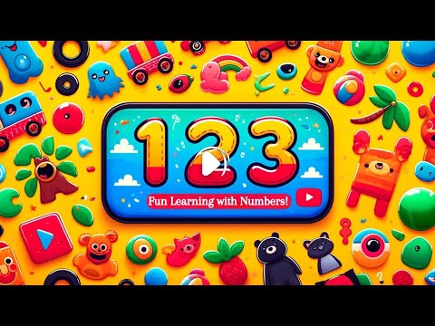 1 2 3 Counting Song! | Let's Learn & Sing | Fun Learning Songs for Kids