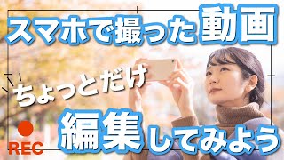 【動画編集】スマホで撮影した動画の編集に挑戦してみよう！グーグルフォトやインショットの使い方