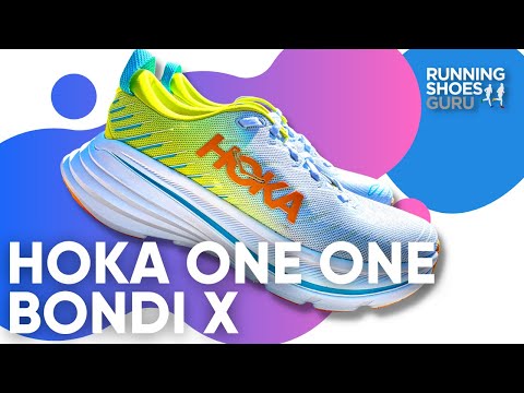 Hoka One One Bondi X - Max Cushioned, Light, Carbon Fiber Trainer