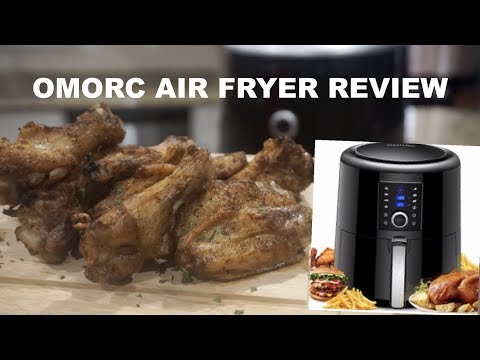 Air Fryer Fried Chicken Wings | OMORC Air Fryer Review | Southern Smoke Boss