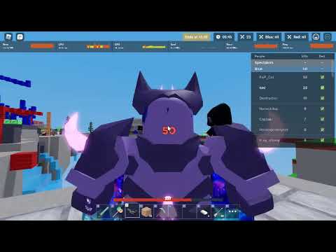 FIRST TIME JUGGERNAUT ROBLOX BEDWARS