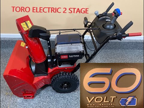 Toro 26" 60V MAX Electric Battery Power Max e26 Two-Stage Snow Blower (39926)