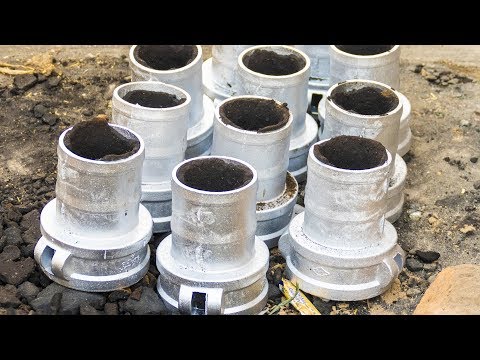 How Aluminum Socket Are Made. Casting Using Sand Molds