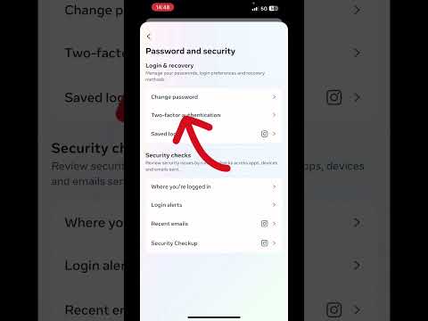 How to on two factor authentication in Instagram