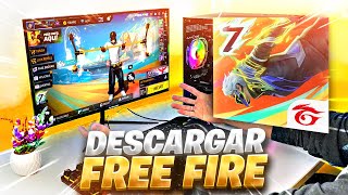 Como DESCARGAR FREE FIRE para PC 2024 para PC GAMA BAJA / MEDIA Y ALTA✅PABRY YT