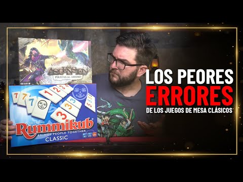 LOS PEORES ERRORES de los JUEGOS DE MESA CLÁSICOS y CÓMO HAN EVOLUCIONADO en la ACTUALIDAD