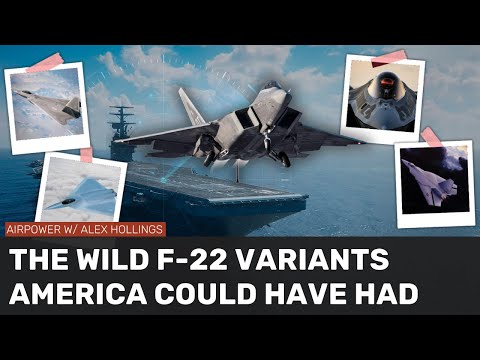 The wildest F-22 variants America could have gotten