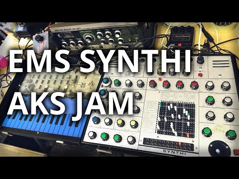 EMS Synthi AKS Jam (synth is for sale!)