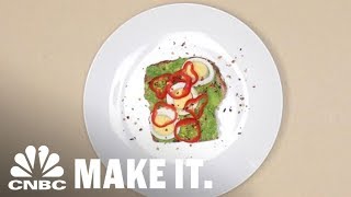 The Avocado Toast Vs. Home-Buying Dilemma—Illustrated With Avocados | CNBC Make It.