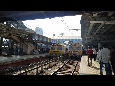 Mumbai Local Train Back To Back Trains