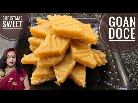 Goan Doce Recipe | East Indian Traditional Sweets | Doce Recipe Christmas Special