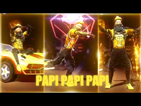 PAPI PAPI PAPI IN FREE FIRE