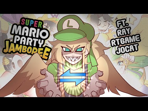 The Most Chaotic Mario Party Jamboree Game ft. RTGame, Ray & JoCat