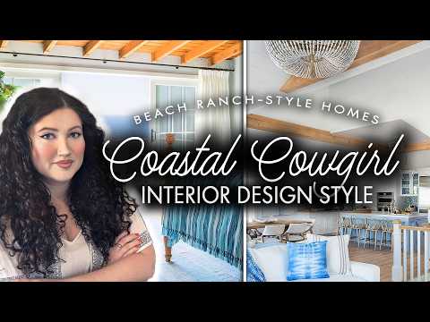 How to decorate: COASTAL COWGIRL style (TOP HOME DECOR TRENDS) ~ Interior Design Styles