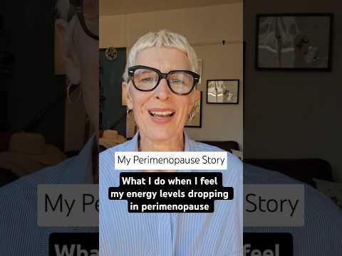 What I do when I feel my energy levels dropping in perimenopause | My Perimenopause Story