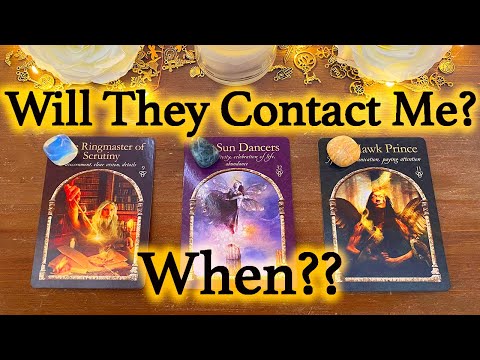 🤔WILL THEY CONTACT ME? WHEN? | WHY HAVEN'T THEY REACHED OUT? 🔮Pick A Card🔮 | Tarot Reading(Timeless)