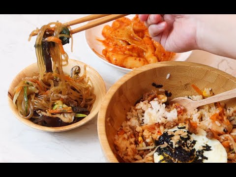 #69 韓式雜菜冬粉｜好吃的韓式小菜, 家庭常備菜學起來! Delicious Korean side dishes, let's learn at home!【黃子橙Zicheng】