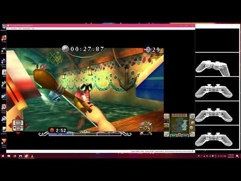 Demo of native gyro control in Citra 3DS emulator (Switch Pro controller)