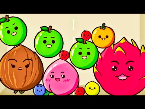 LET'S PLAY FRUIT MERGE || RELAXING || SATISFYING GAME #satisfying #trending  #game