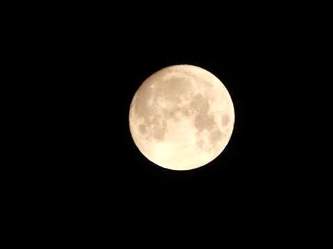 Panasonic FZ80 close up moon video