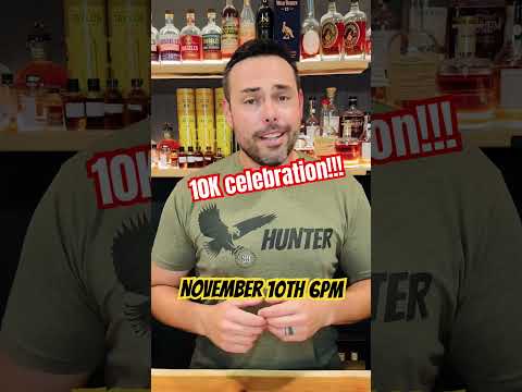 10 K subscribers celebration!  #bourbonhaul #whisky #bourbon #live #giveaways #giveawayfreefirelive