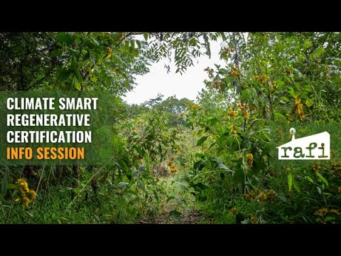 Climate Smart Regenerative Certification Info Session