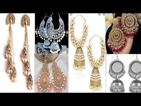 Elegant Earrings for girls | Wedding / party use Earring Collection #Earrings