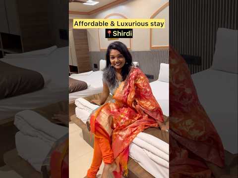 Best, affordable & luxurious stay 📍Shirdi #shirdi #budgettravel #ytshorts