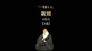 親鸞聖人 浄土真宗の名言 #読書 #本要約 #名言 #雑学 #自己啓発