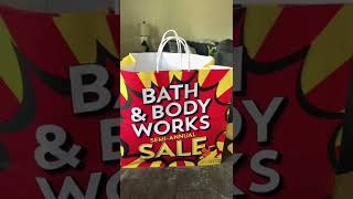 #SHORTS | BATH & BODY WORKS | ROUND 2 😝 2022 SEMI ANNUAL SALE |BATH & BODY WORKS CANDLES SUMMER SAS