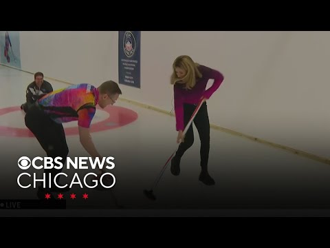 Try your hand at curling in Chicago